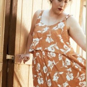 Mustard & Ivory Maxi Dress